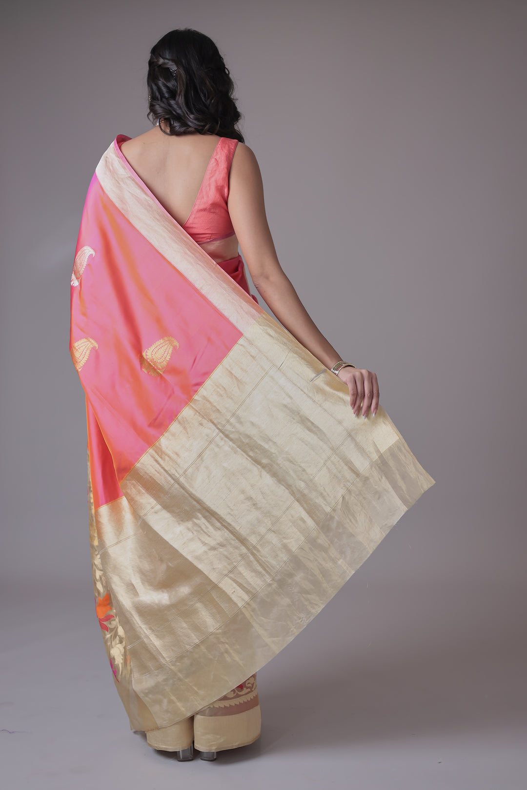 Banarasi Hand Woven Pure Handloom Saree