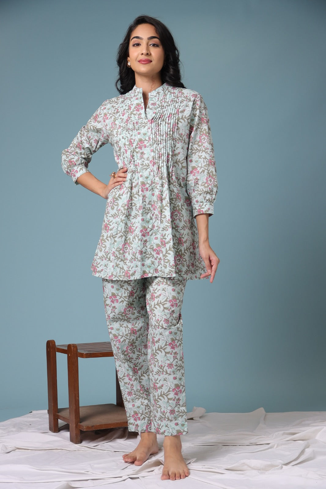 Printed Cotton Kurta