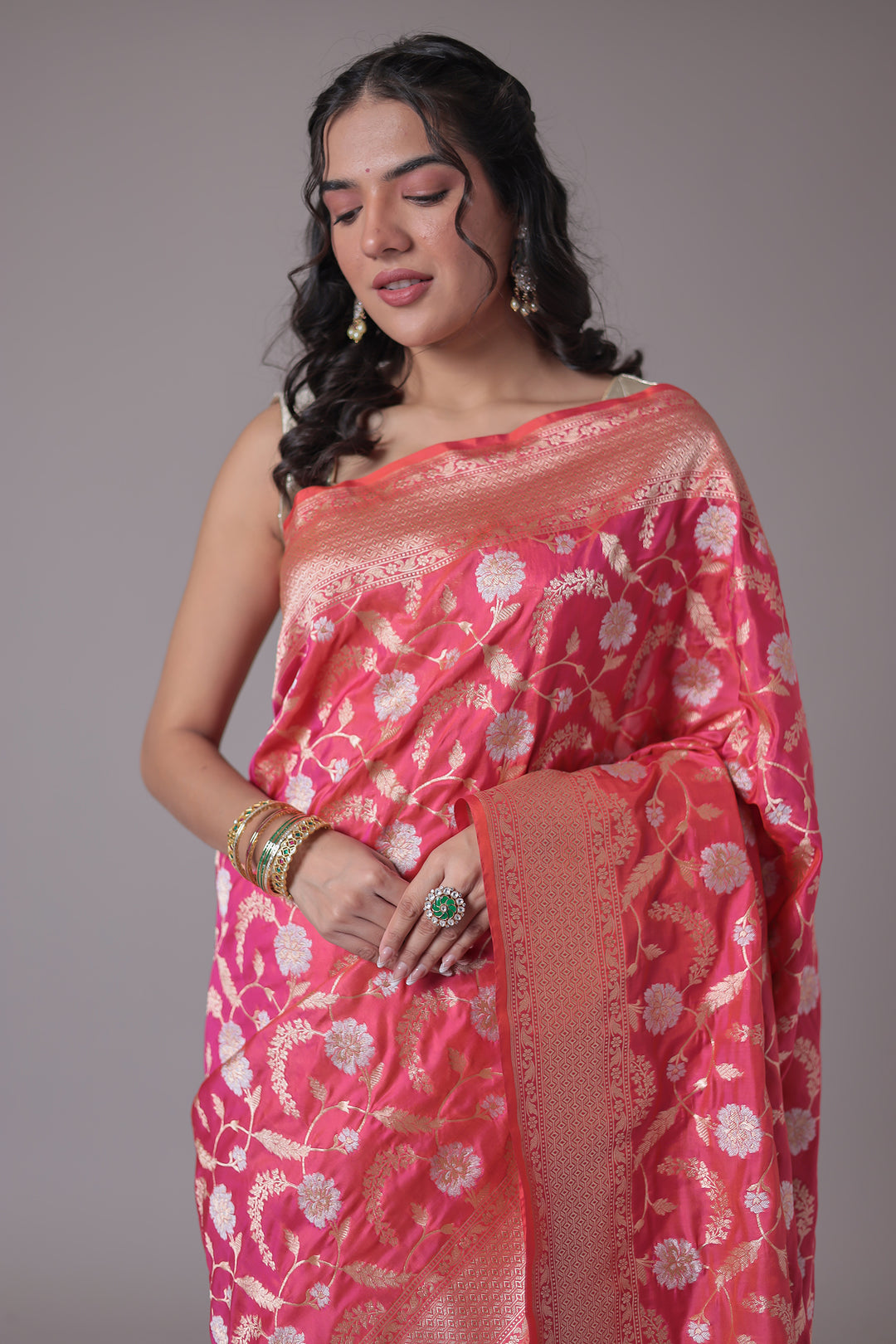 Hand Woven Pure Handloom Saree