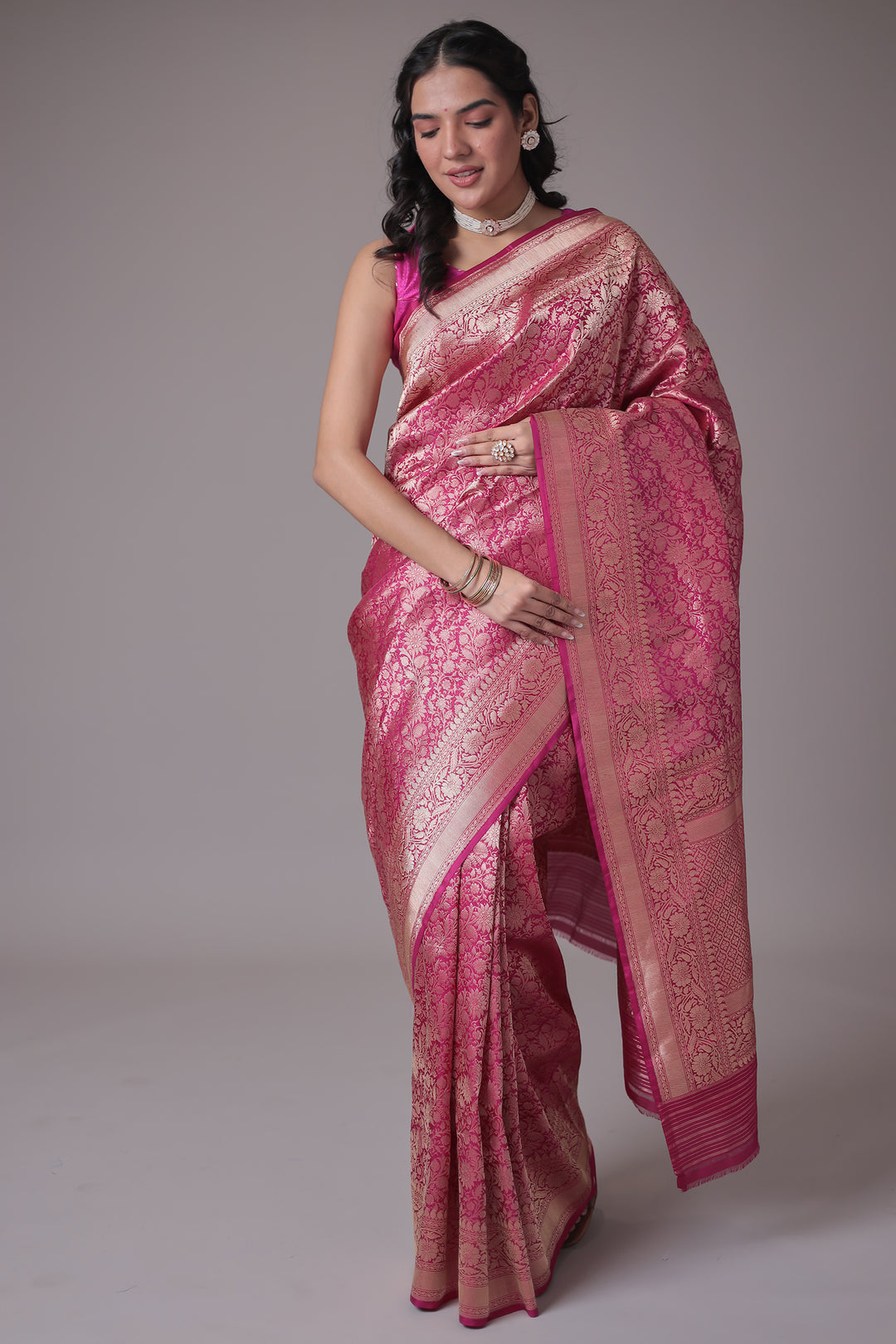 Hand Woven Pure Handloom Saree