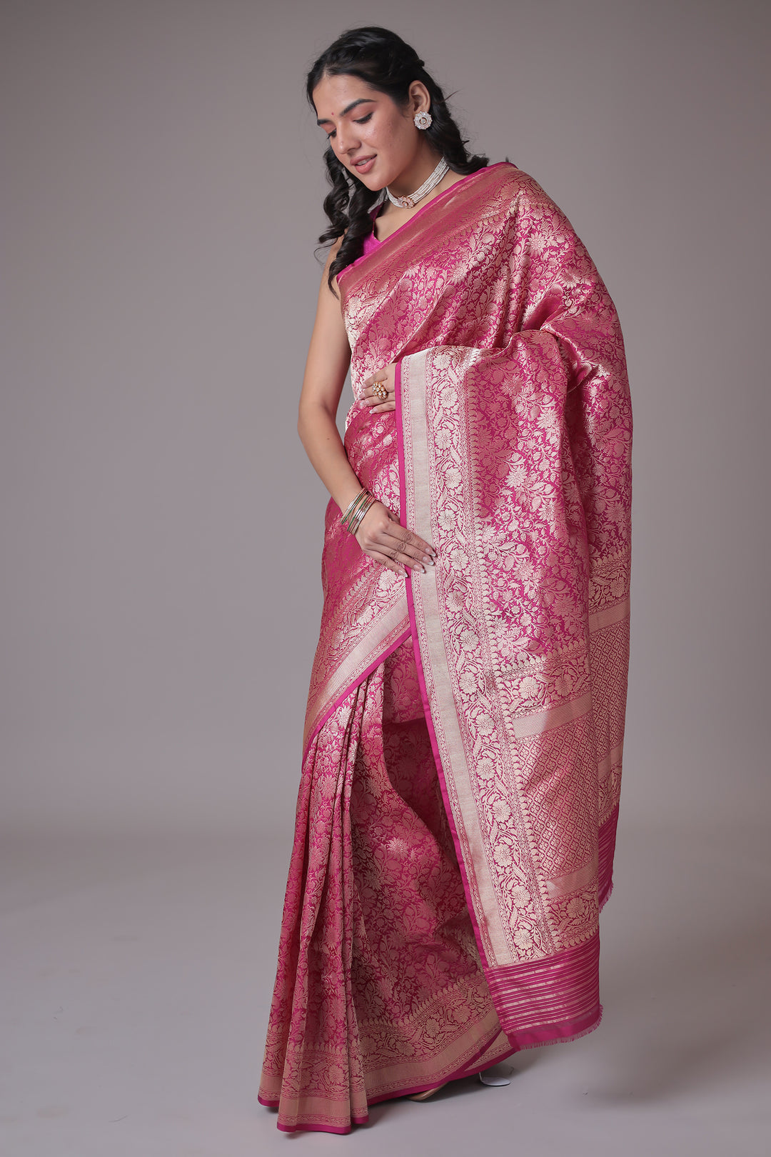 Hand Woven Pure Handloom Saree