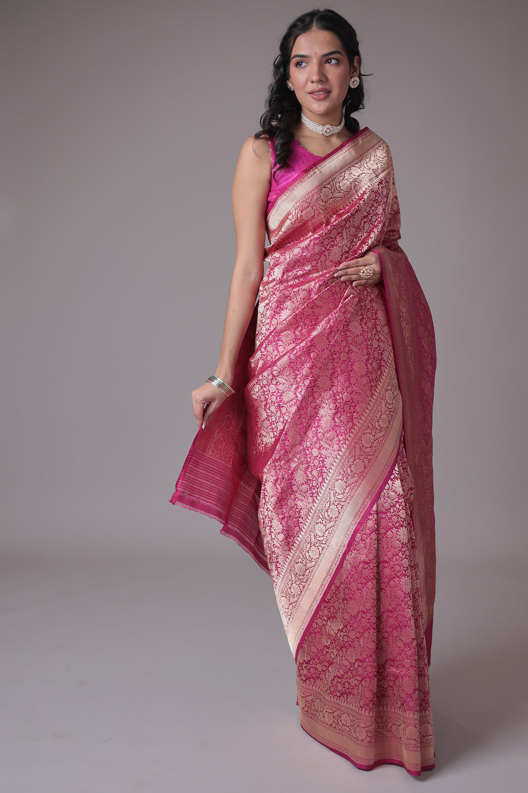 Hand Woven Pure Handloom Saree