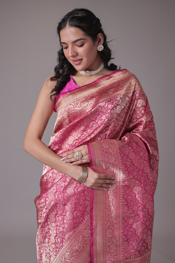 Hand Woven Pure Handloom Saree