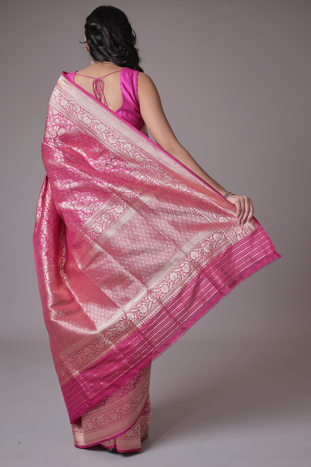 Hand Woven Pure Handloom Saree