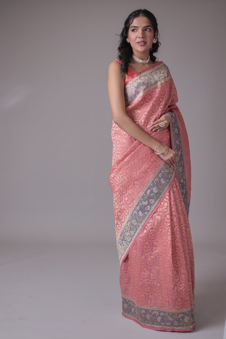 Hand Woven Pure Handloom Saree