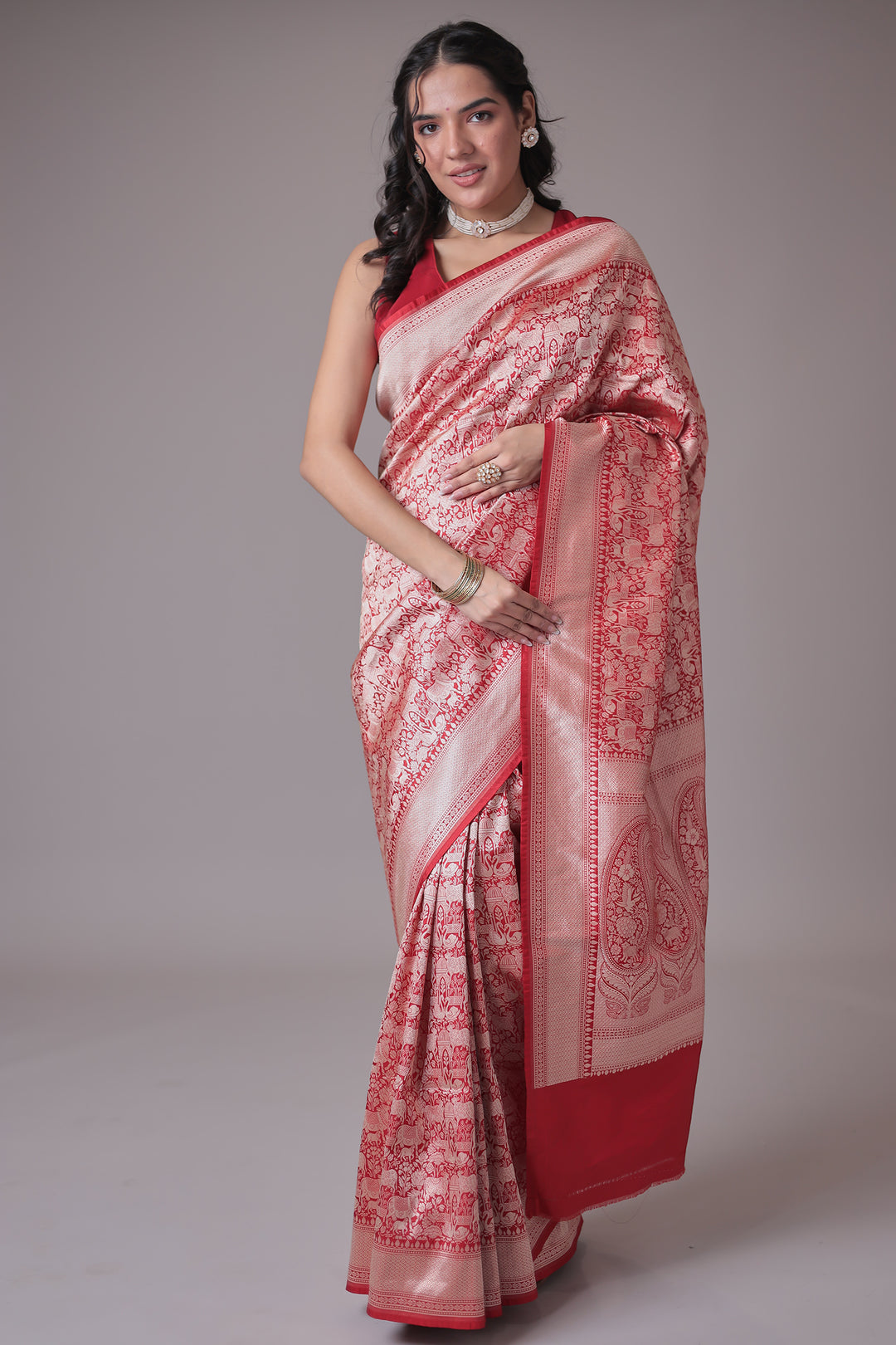 Hand Woven Pure Handloom Saree