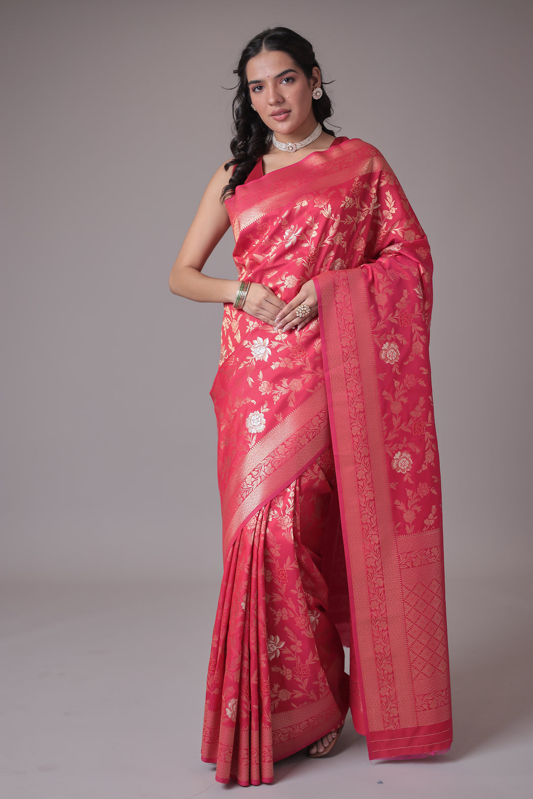 Hand Woven Pure Handloom Saree