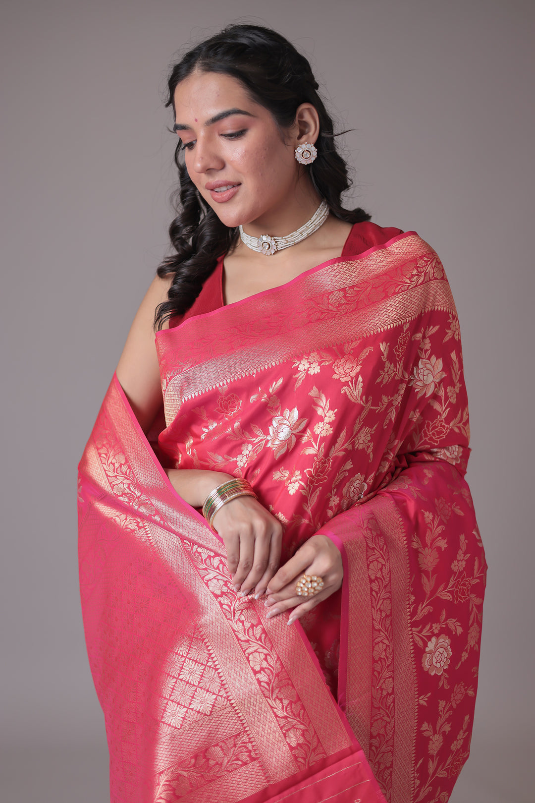 Hand Woven Pure Handloom Saree