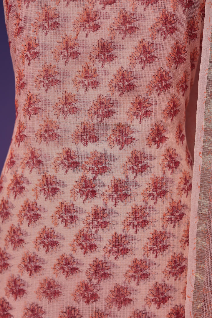 Shop Printed Kota Doria Suit for Women | Zari Jaipur