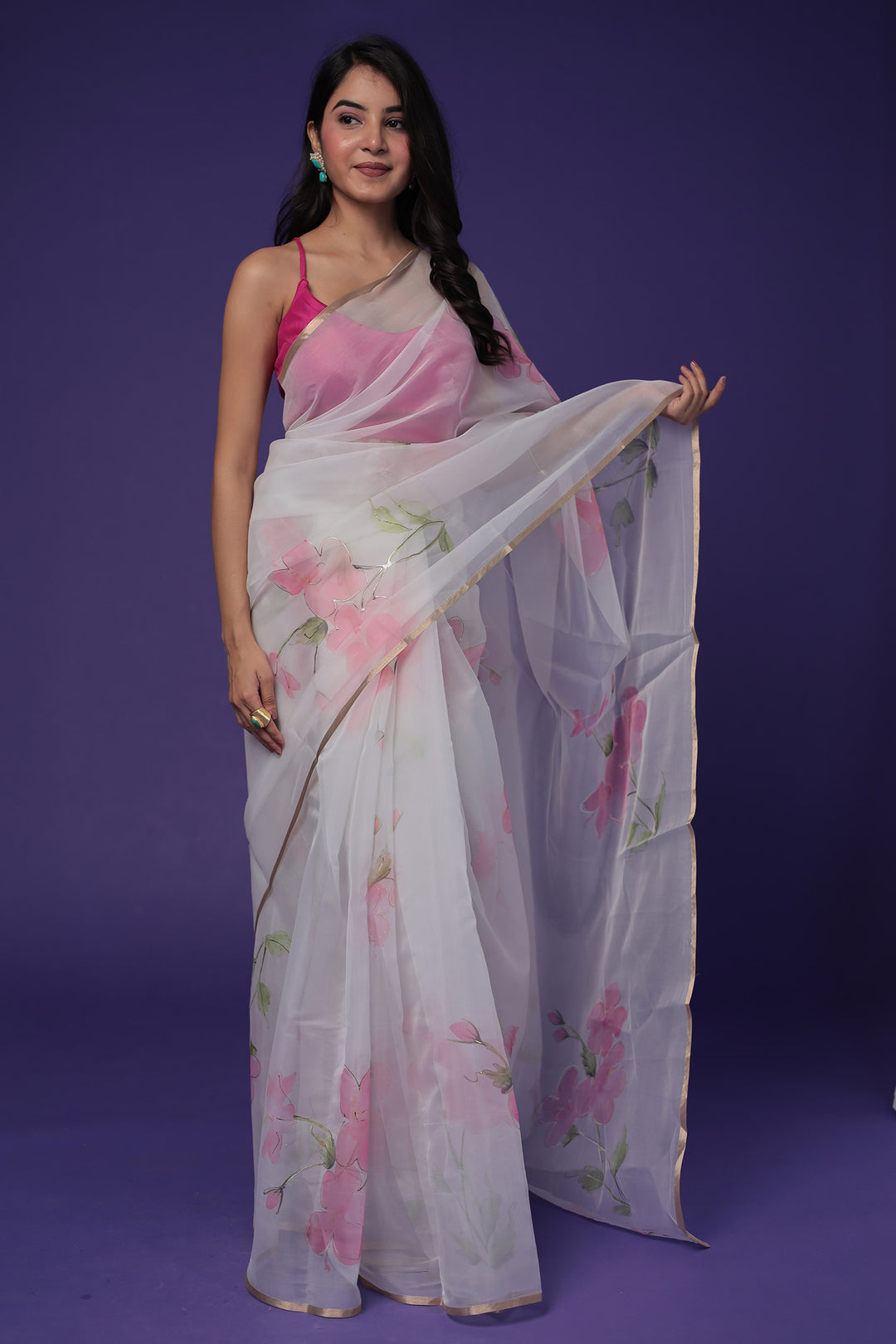 Indian Wear, Saree, Sari, Sarees, Saadi, Printed Saree, Branded Saree, Zari Saree, Womesn Wear, Ethnic Wear, Traditional Wear