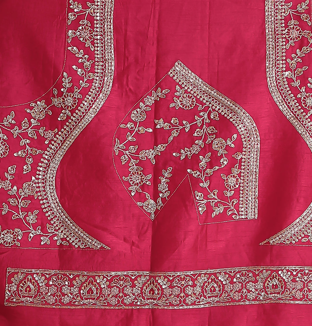 Silk Lehenga with Embroidered with intricate detailing