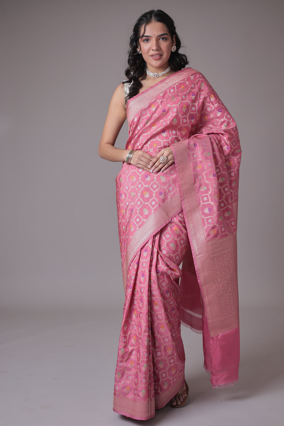 Hand Woven Banarasi Pure Handloom Saree