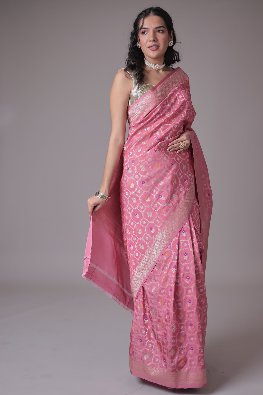 Hand Woven Banarasi Pure Handloom Saree