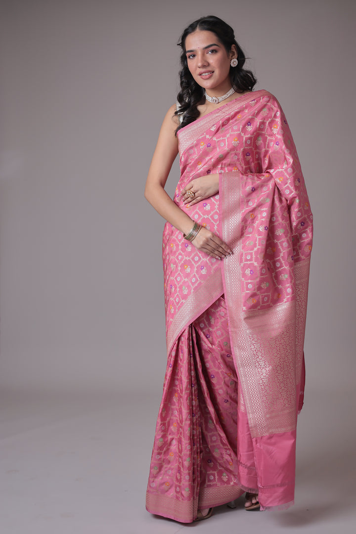 Hand Woven Banarasi Pure Handloom Saree