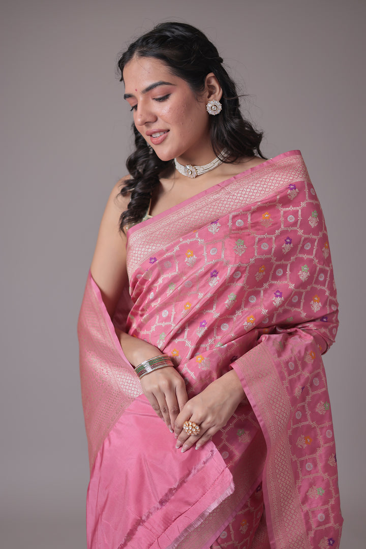 Hand Woven Banarasi Pure Handloom Saree