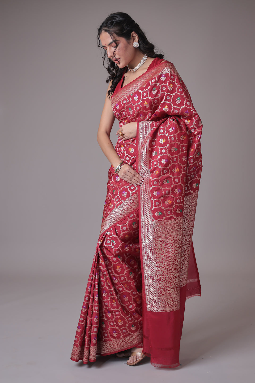 Hand Woven Banarasi Pure Handloom Saree