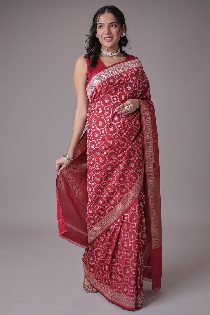 Hand Woven Banarasi Pure Handloom Saree