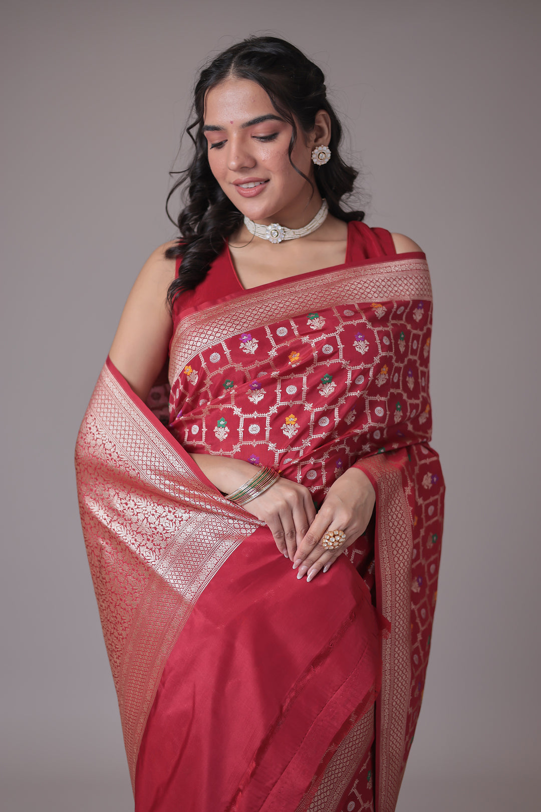 Hand Woven Banarasi Pure Handloom Saree