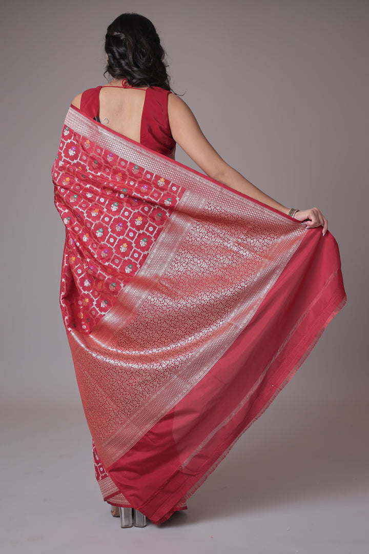 Hand Woven Banarasi Pure Handloom Saree