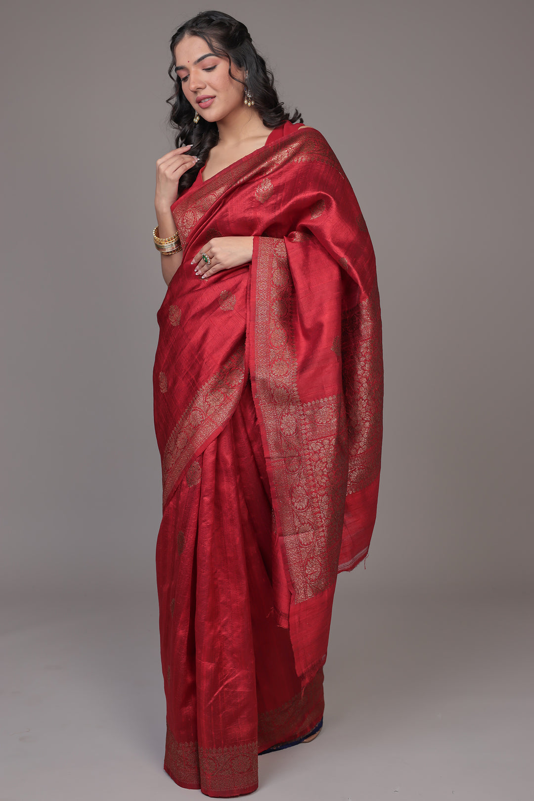 Hand Woven Pure Handloom Saree