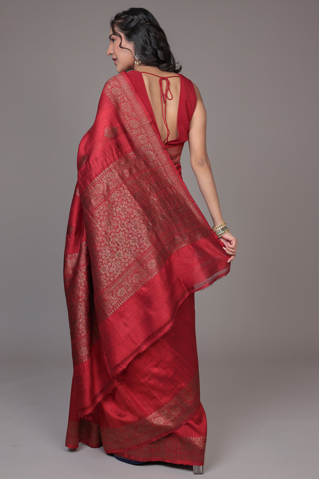 Hand Woven Pure Handloom Saree