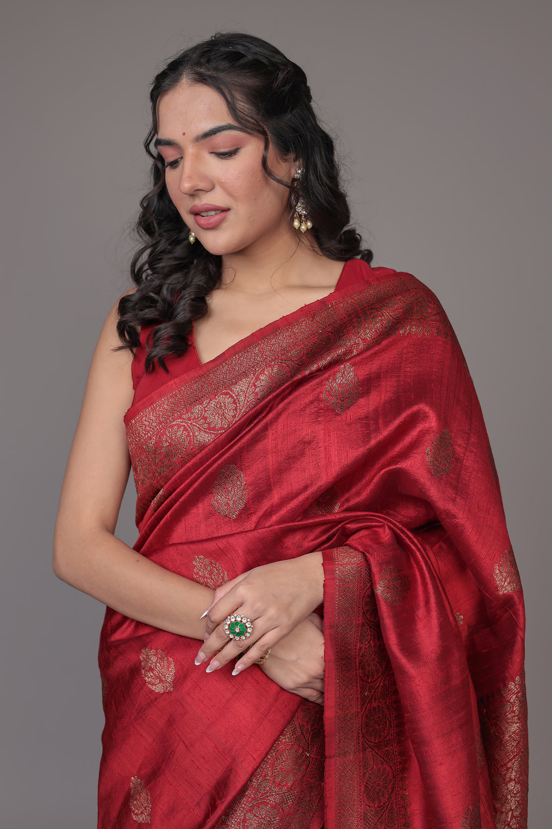 Hand Woven Pure Handloom Saree