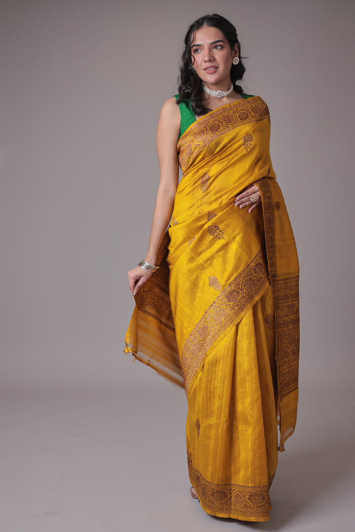 Hand Woven Pure Handloom Saree