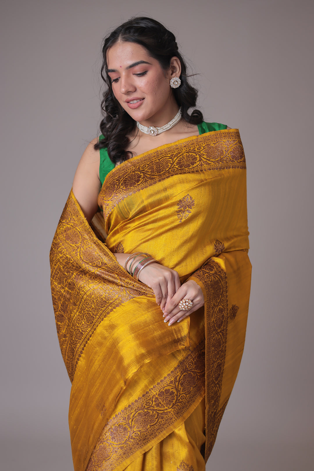 Hand Woven Pure Handloom Saree