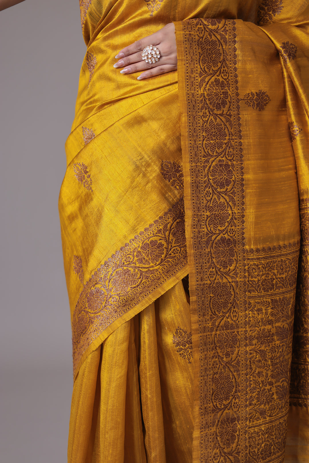 Hand Woven Pure Handloom Saree