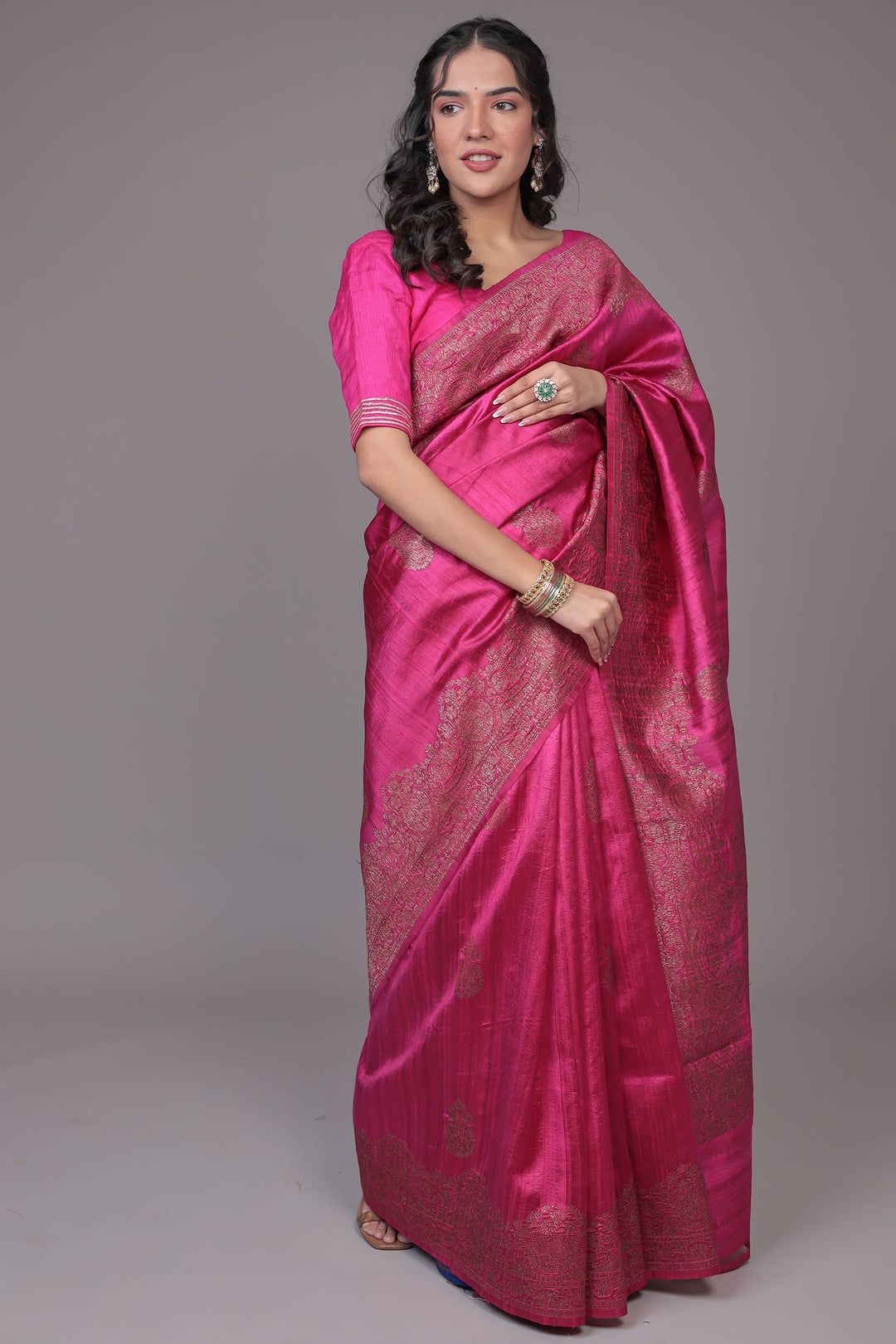 Hand Woven Pure Handloom Saree