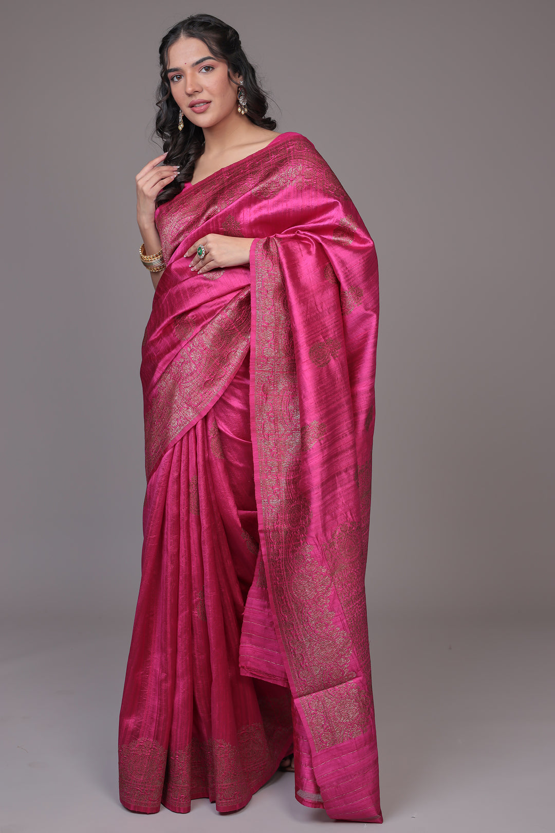 Hand Woven Pure Handloom Saree