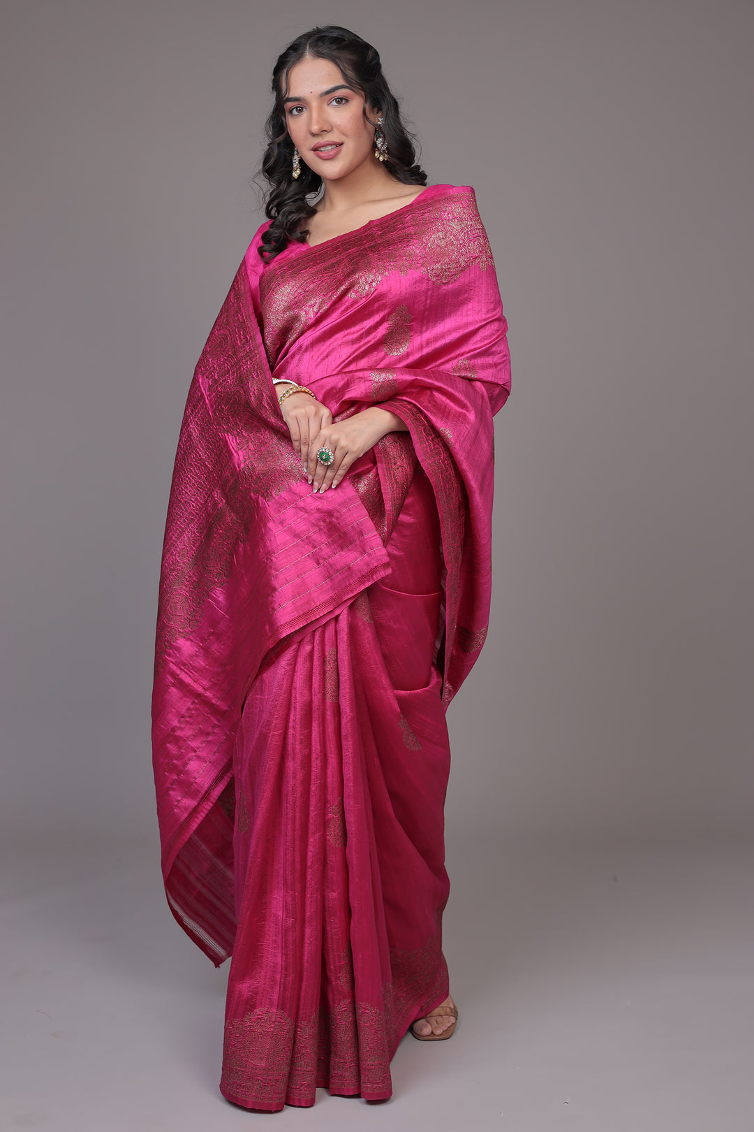 Hand Woven Pure Handloom Saree