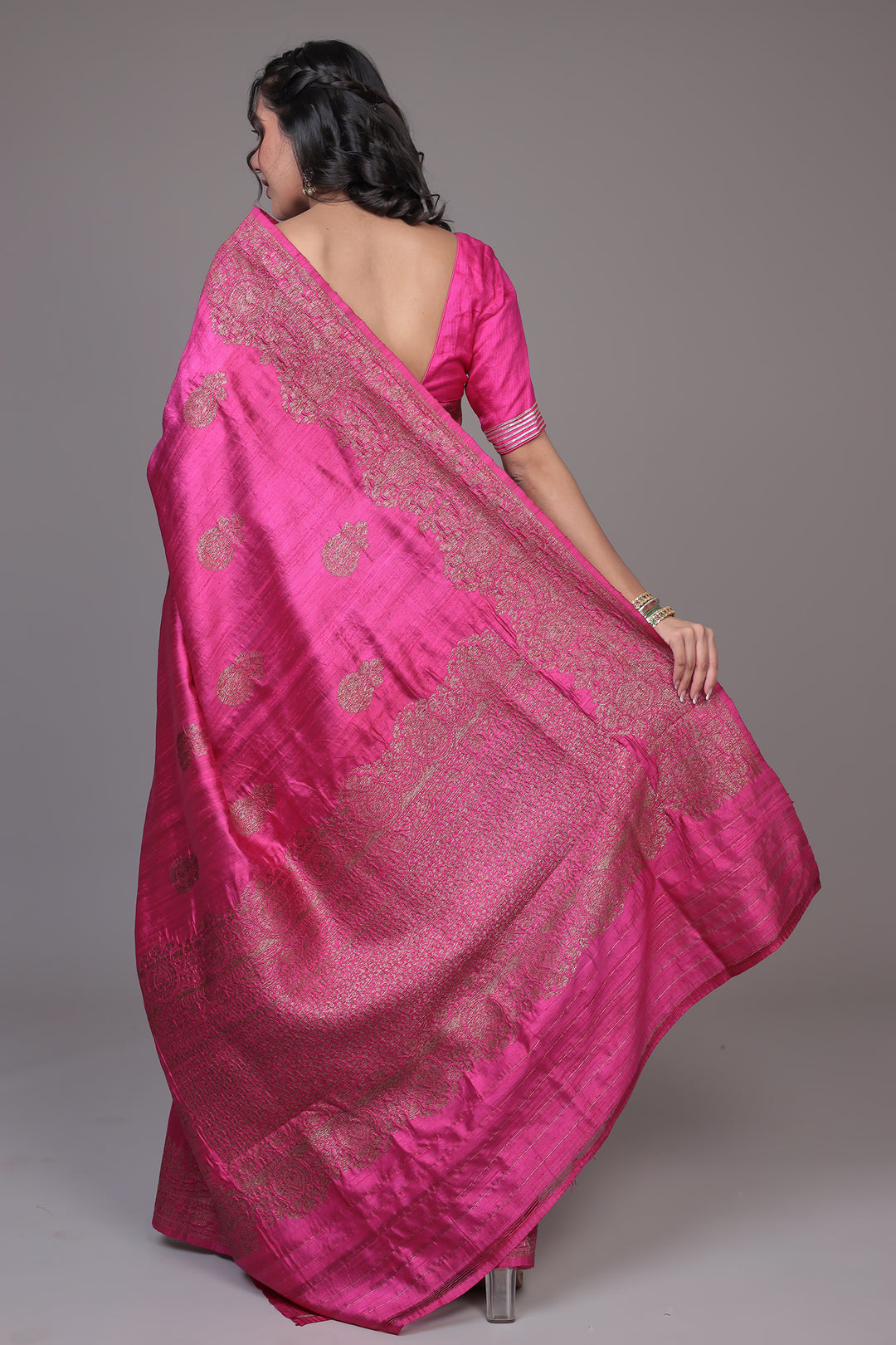 Hand Woven Pure Handloom Saree