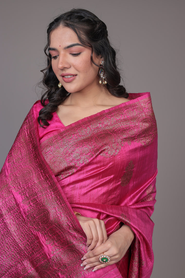 Hand Woven Pure Handloom Saree