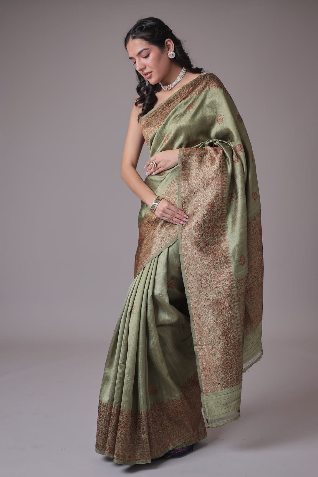 Hand Woven Pure Handloom Saree