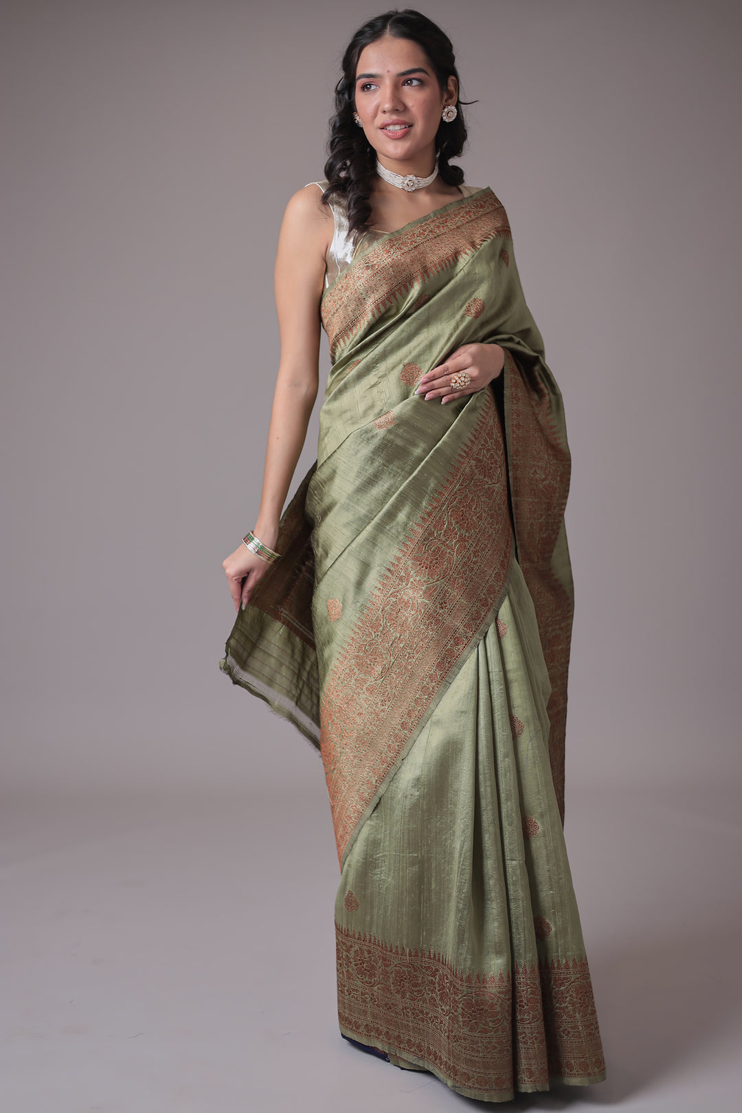 Hand Woven Pure Handloom Saree