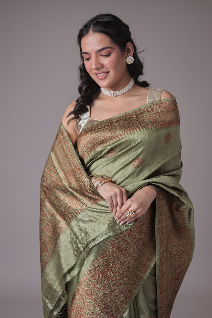 Hand Woven Pure Handloom Saree