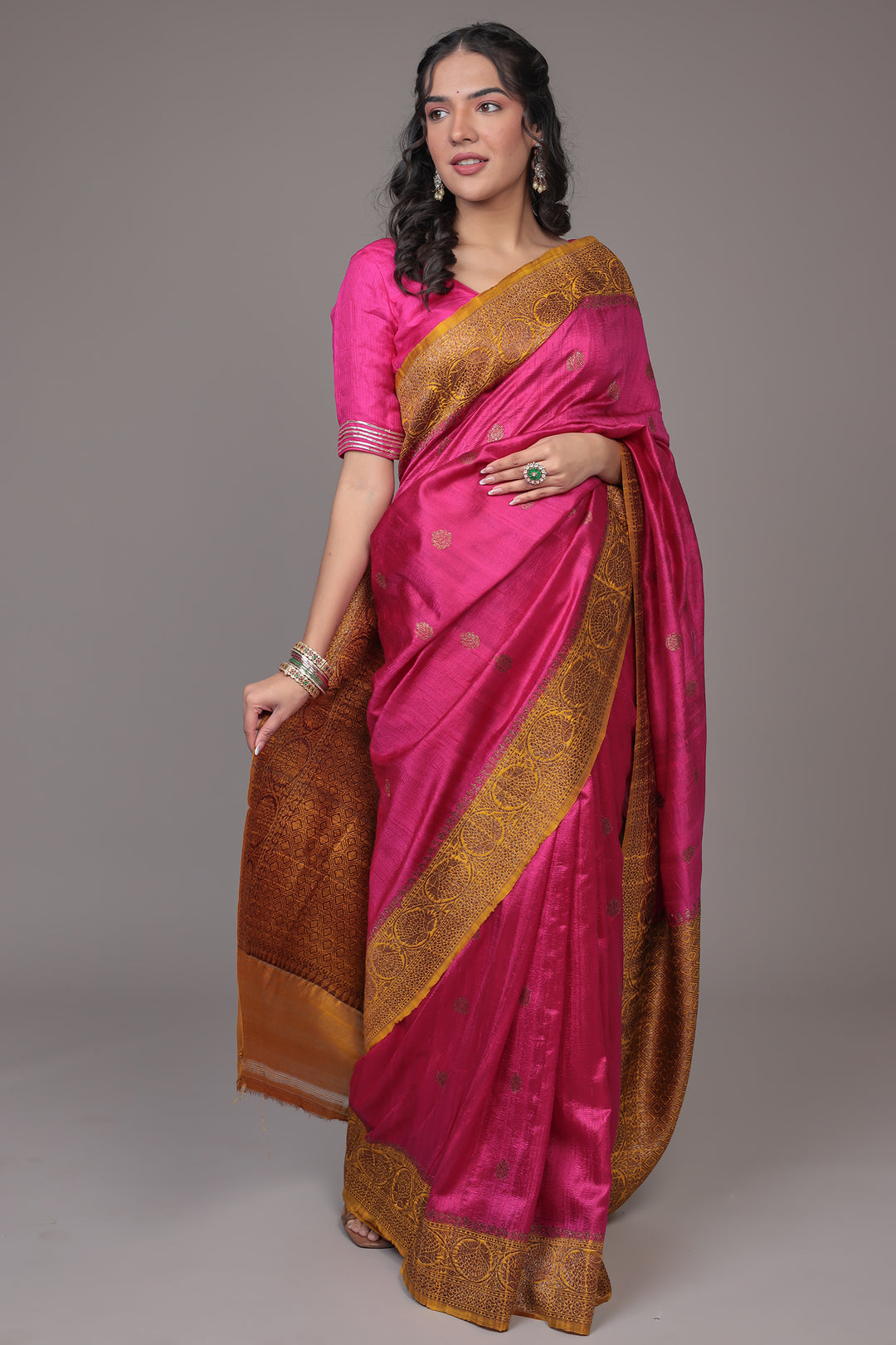 Hand Woven Pure handloom Saree