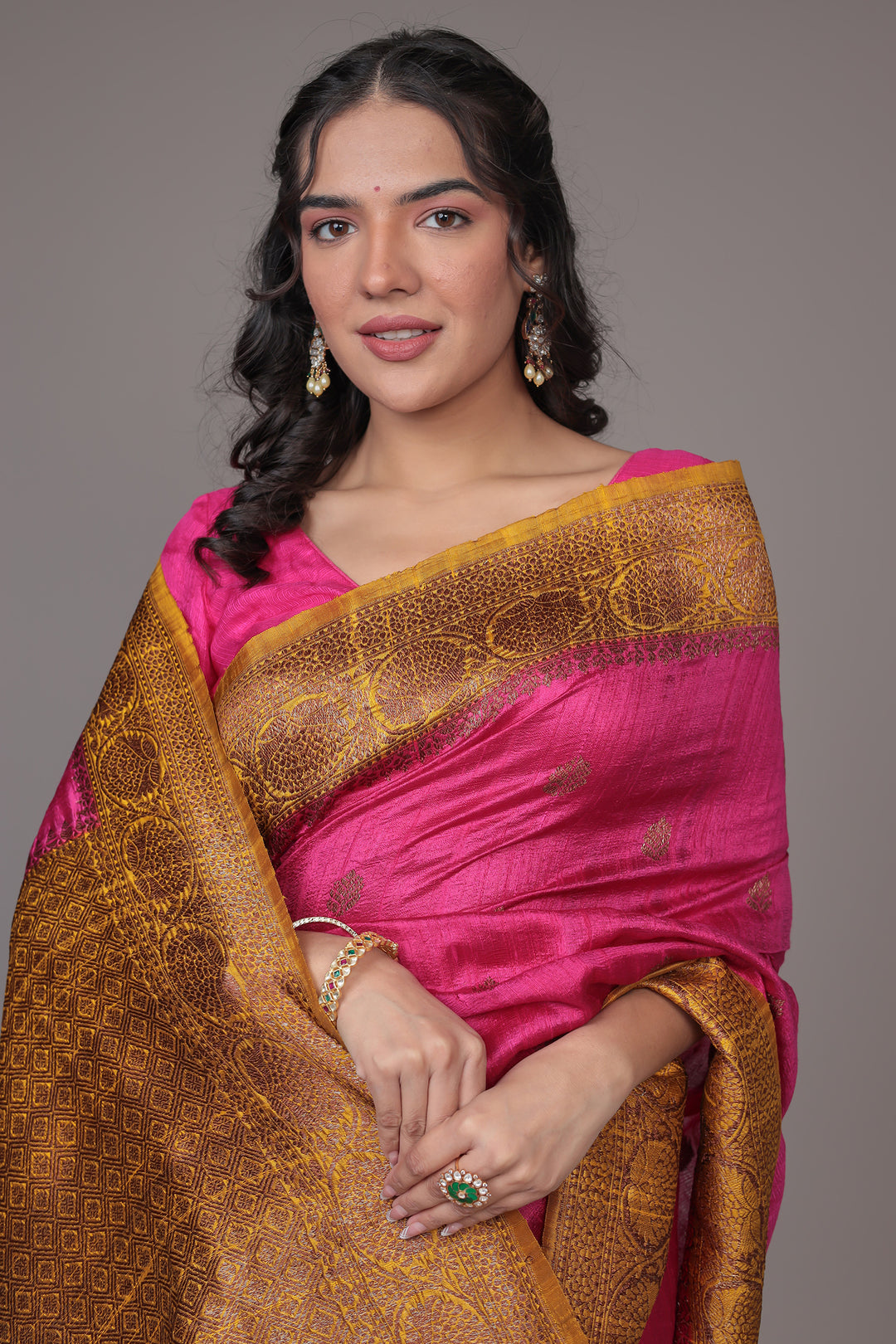 Hand Woven Pure handloom Saree