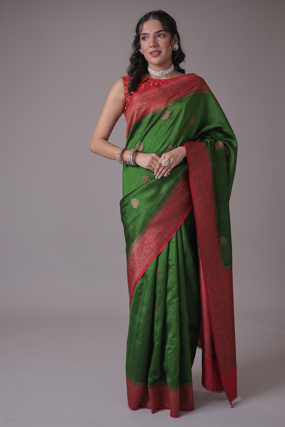 Hand Woven Banarasi Pure Saree