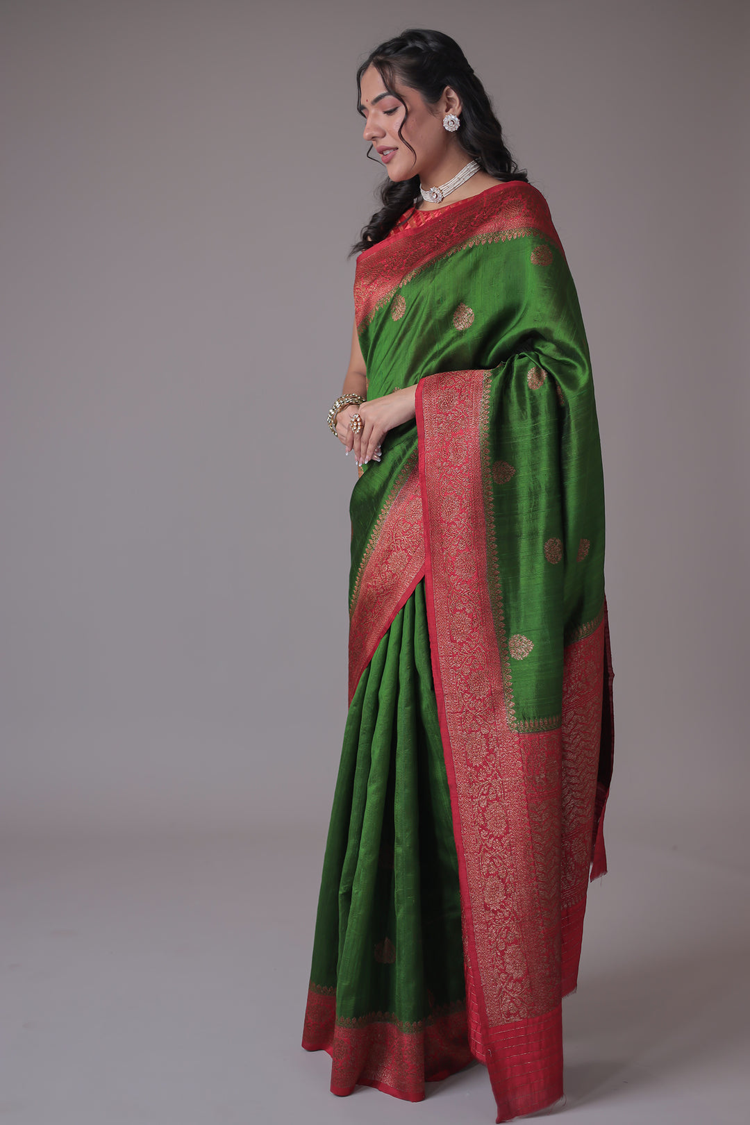 Hand Woven Banarasi Pure Saree