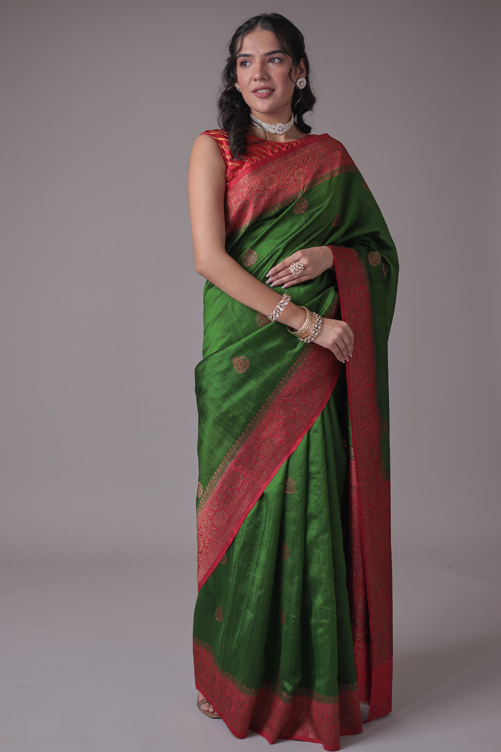 Hand Woven Banarasi Pure Saree