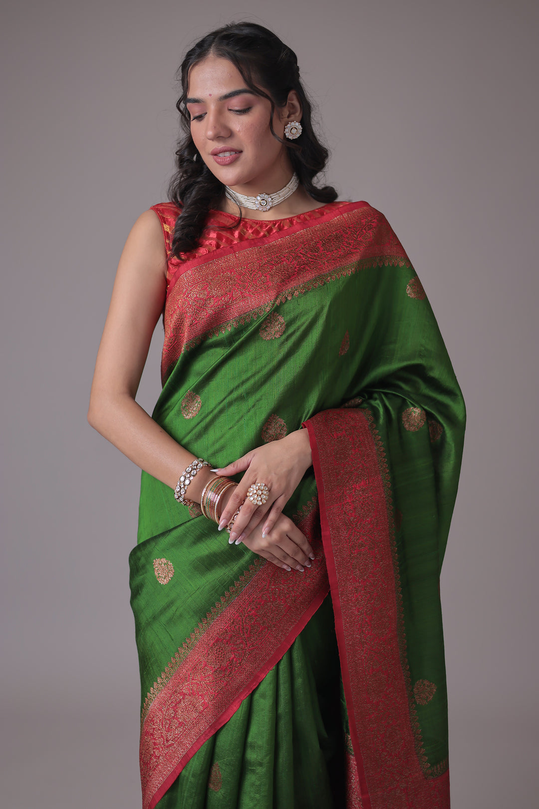 Hand Woven Banarasi Pure Saree