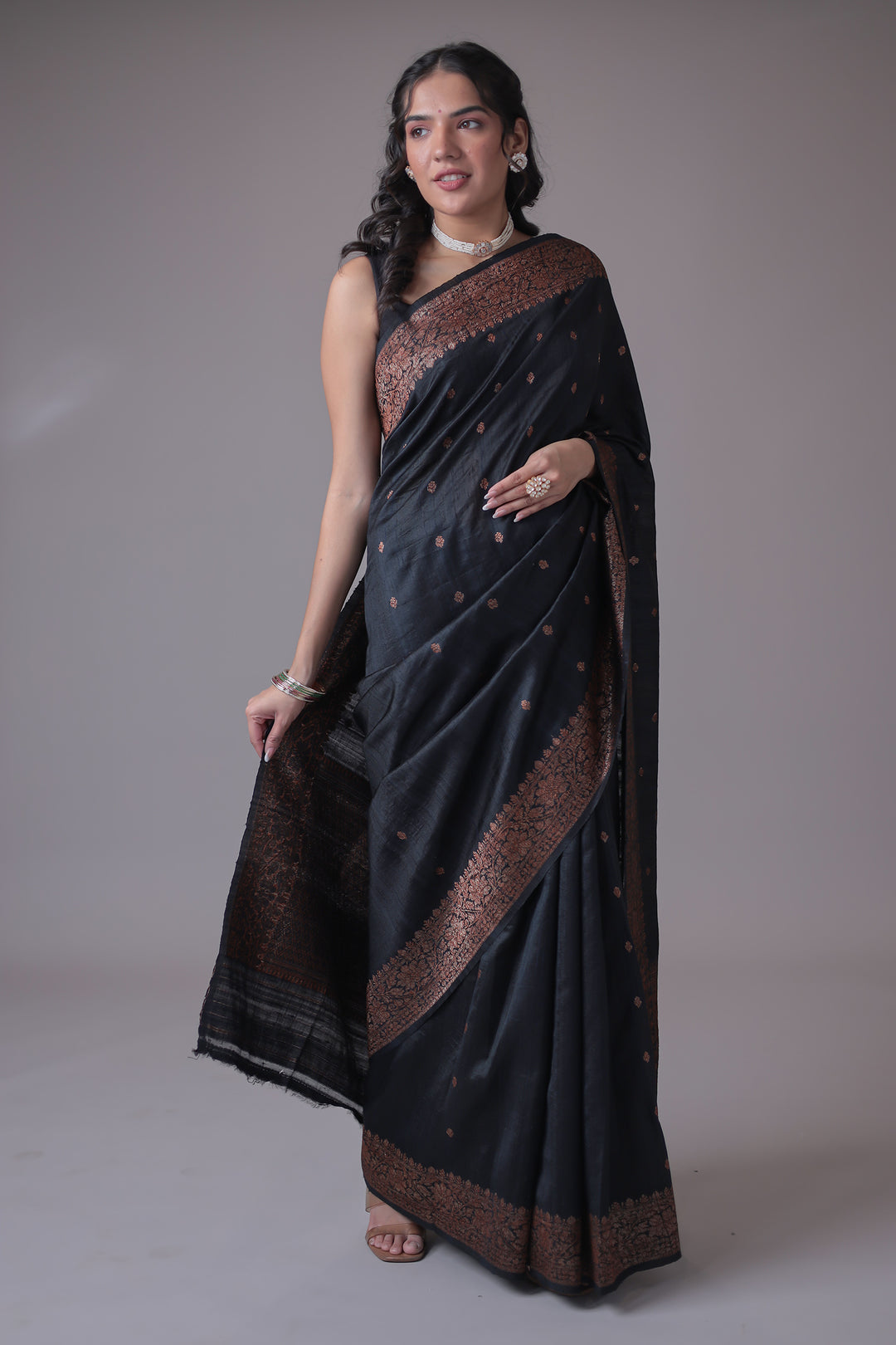 Hand Woven Pure Handloom Saree