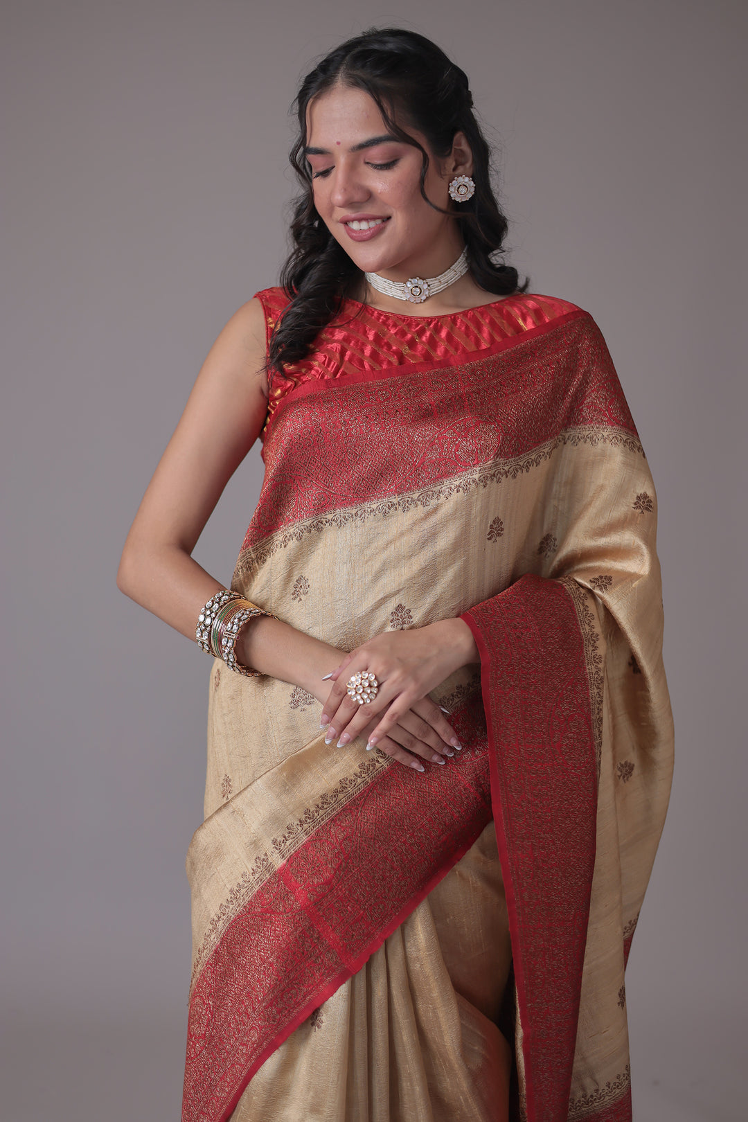 Hand Woven Pure Handloom Saree