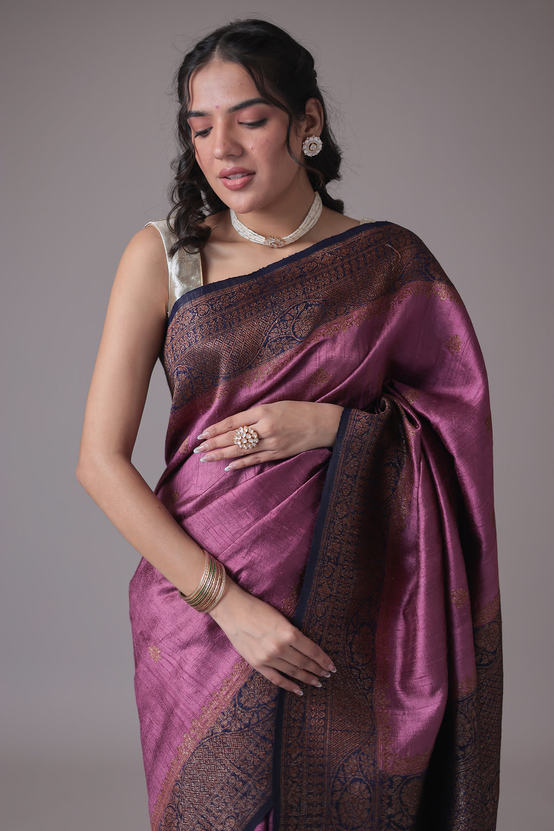 Hand Woven Pure Handloom Saree