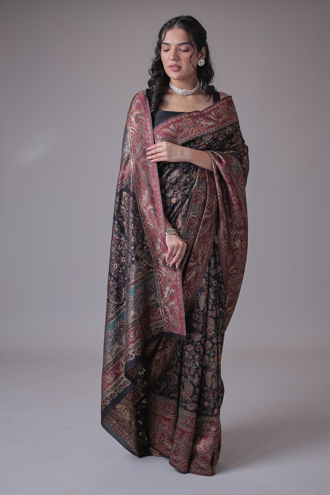 Pashmina Silk Pure Handloom Saree