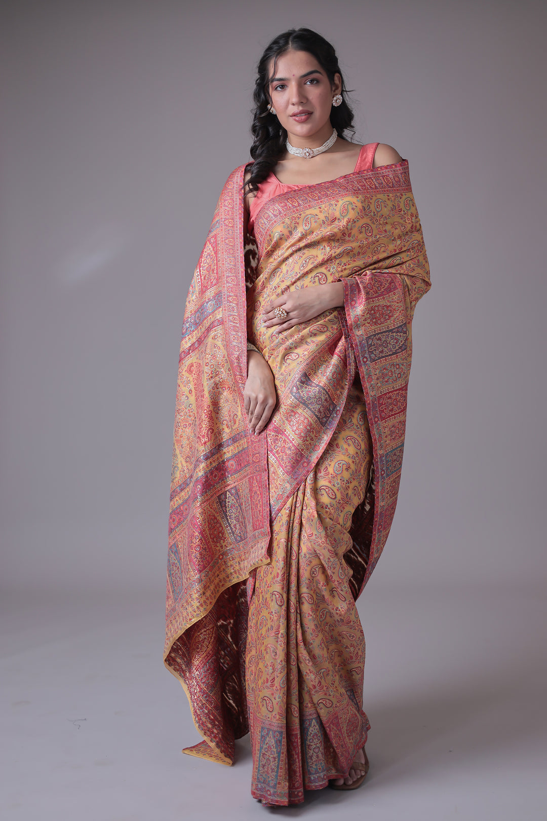 Pashmina Silk Pure Handloom Saree