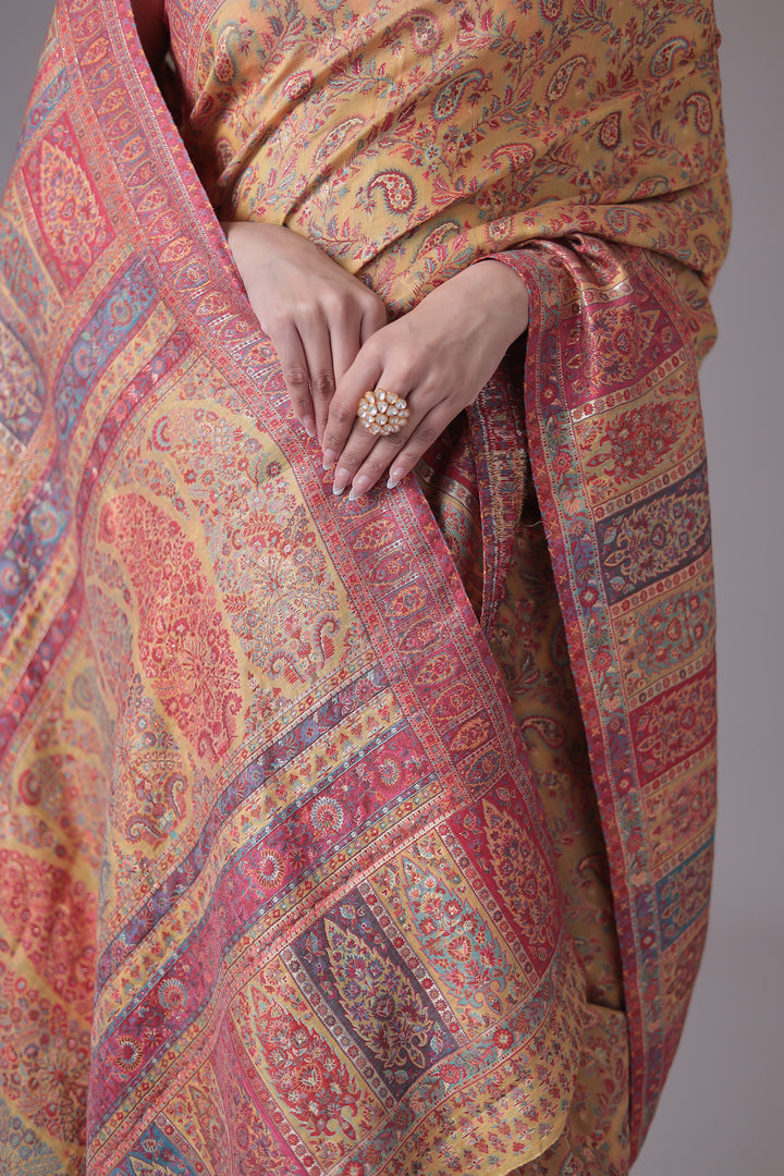 Pashmina Silk Pure Handloom Saree