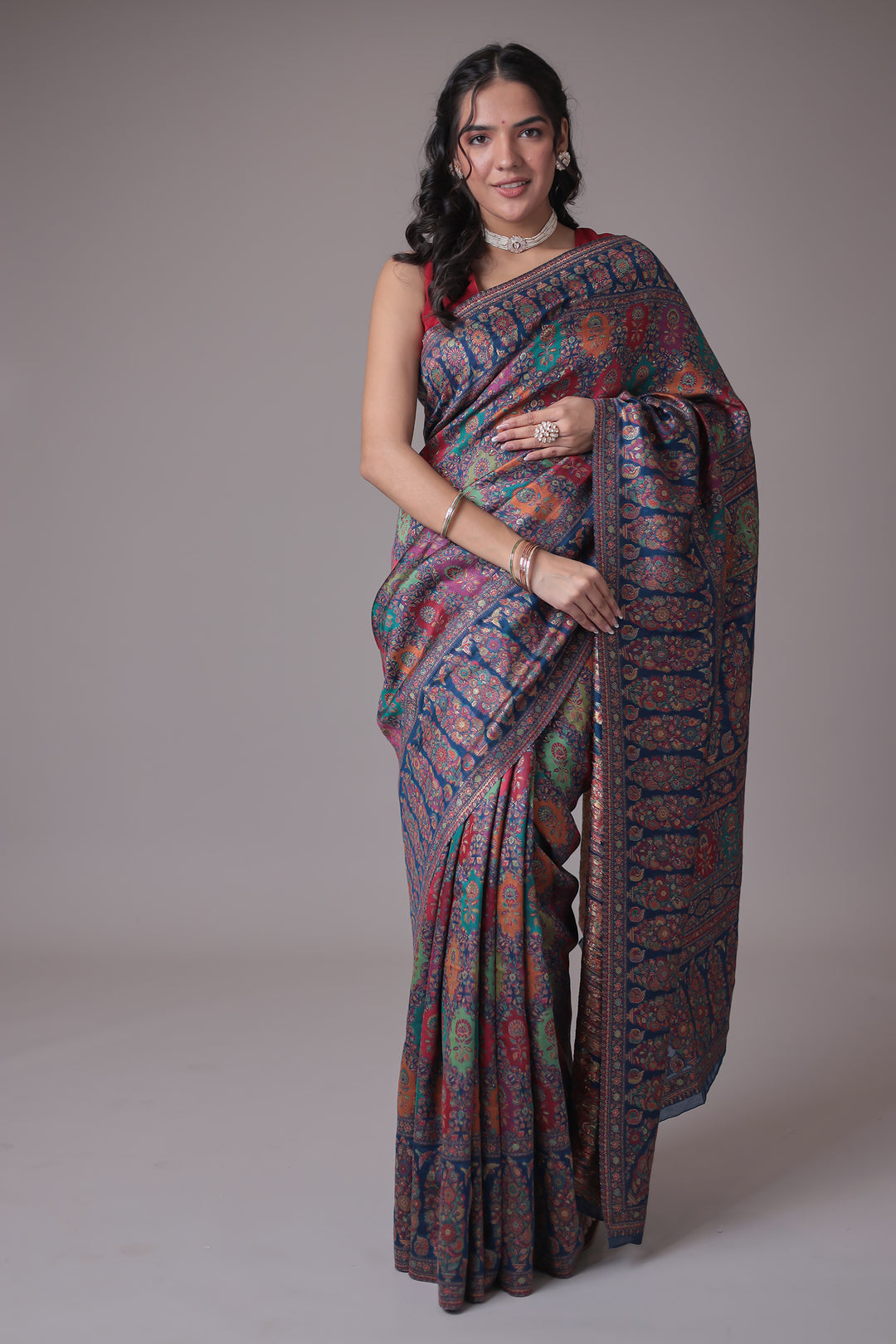 Pashmina Silk Pure Handloom Saree